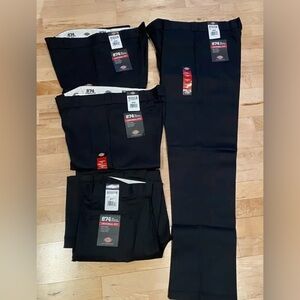 DICKIES Mens 874 THE ORIGINAL WORK PANT 🖤 All 4 pairs-BUNDLE